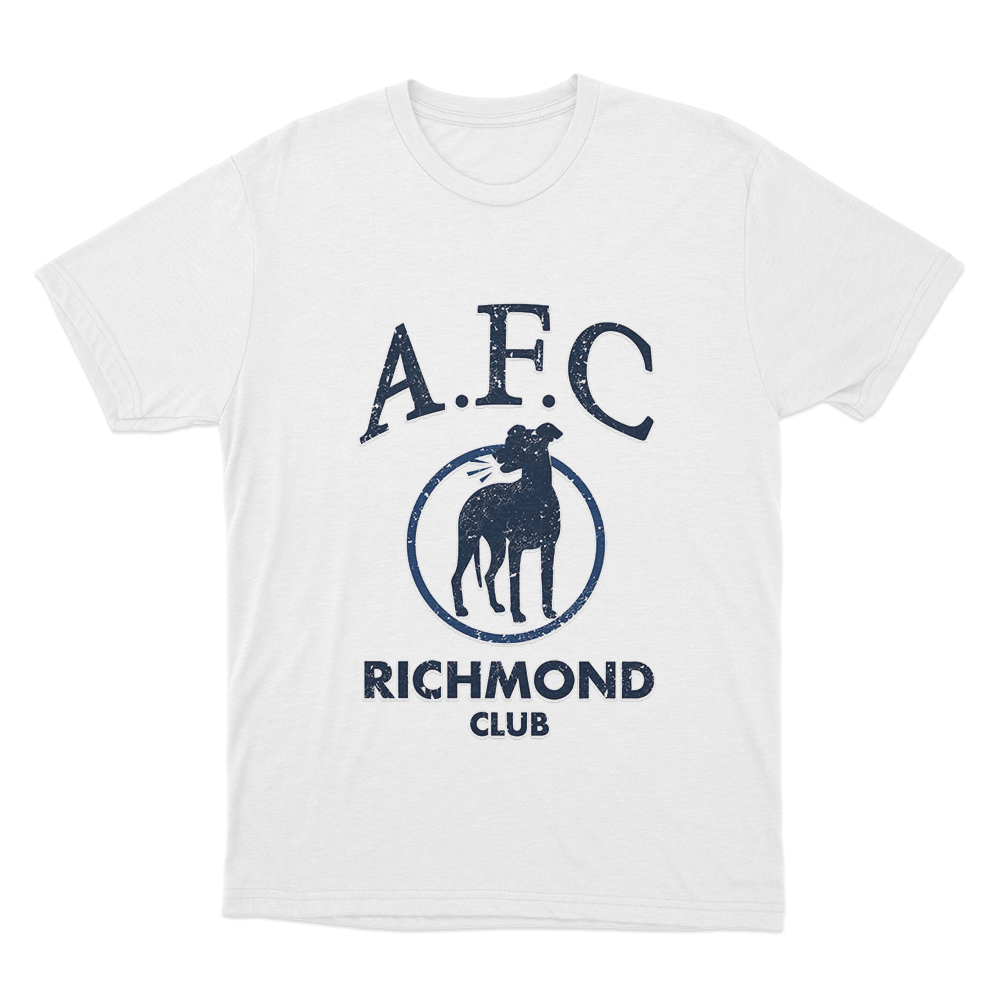 A.F.C Richmond Club Unisex T Shirt White A.F.C Richmond Club Unisex T Shirt White