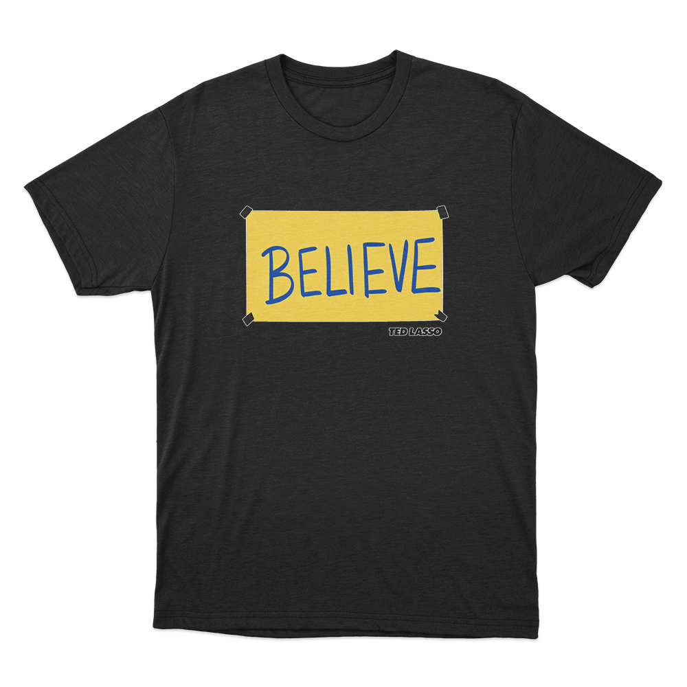 Believe Unisex T Shirt Black Believe Unisex T Shirt Black