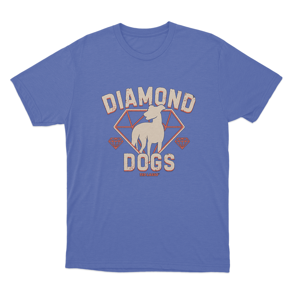 Diamond Dogs Richmond Unisex T Shirt Blue Diamond Dogs Richmond Unisex T Shirt Blue