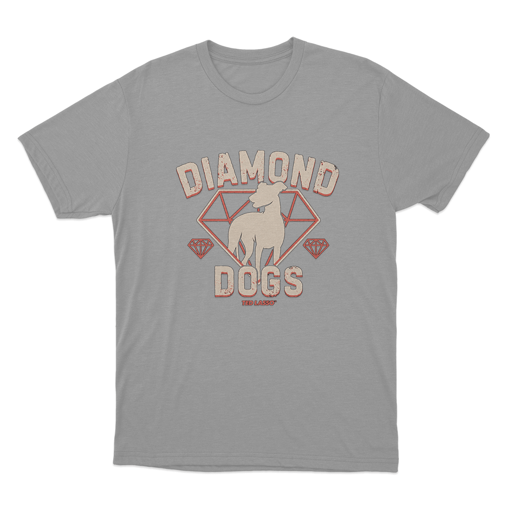 Diamond Dogs Richmond Unisex T Shirt Grey Diamond Dogs Richmond Unisex T Shirt Grey