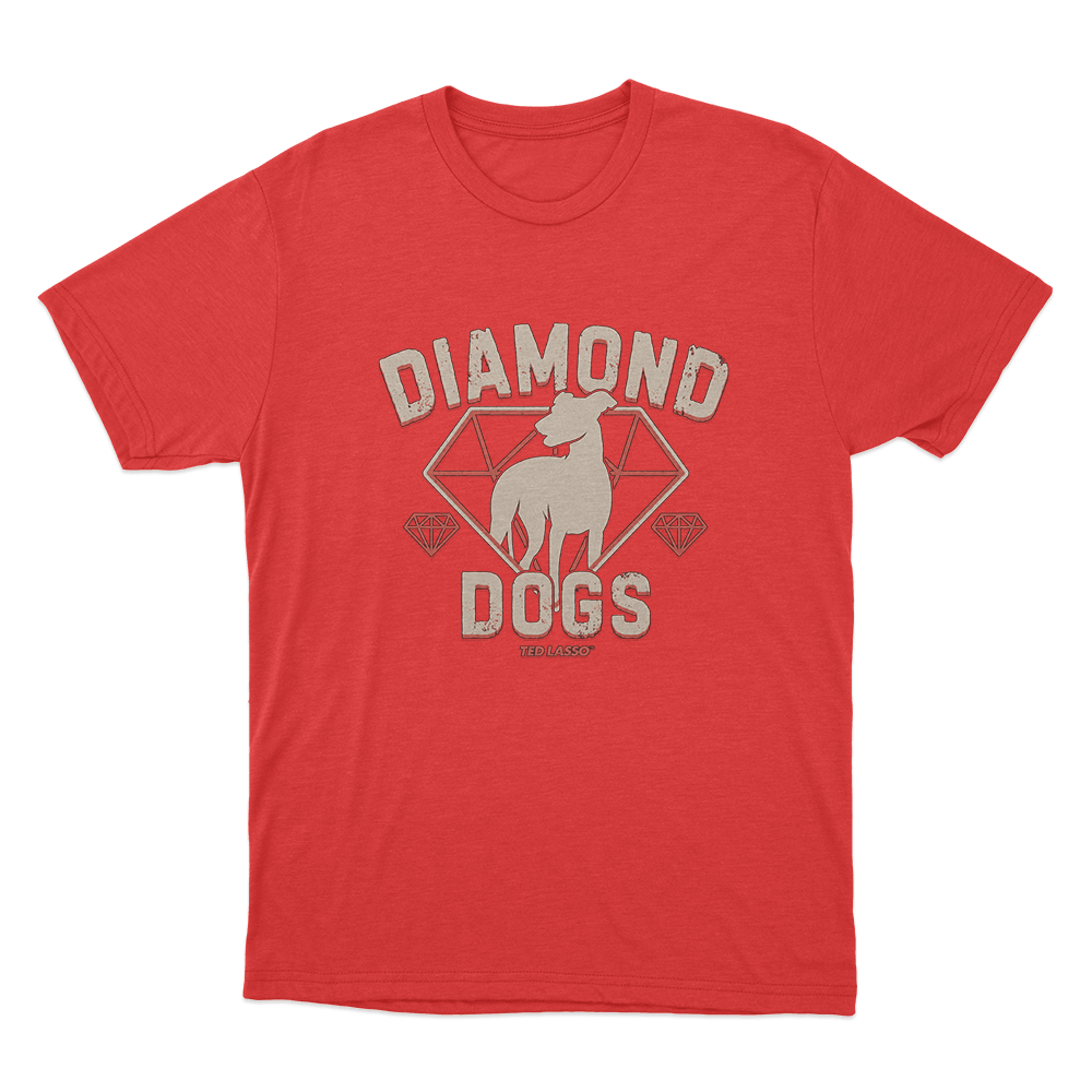 Diamond Dogs Richmond Unisex T Shirt Red Diamond Dogs Richmond Unisex T Shirt Red