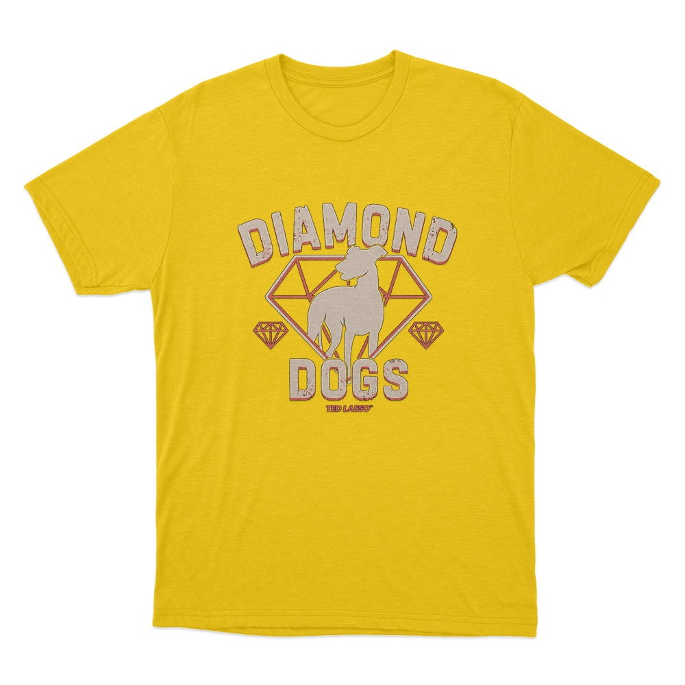 Diamond Dogs Richmond Unisex T Shirt Yellow Diamond Dogs Richmond Unisex T Shirt Yellow