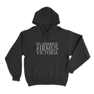 Gradarius Firmus Victoria Unisex Hoodie Black