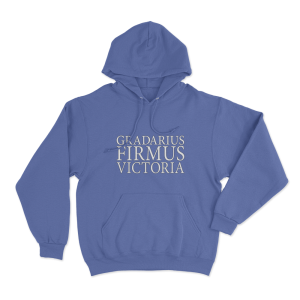 Gradarius Firmus Victoria Unisex Hoodie Blue