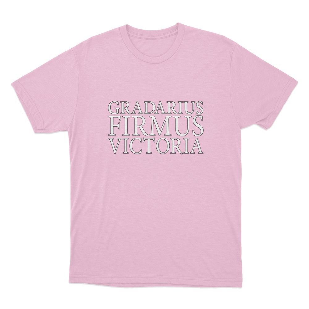 Gradarius Firmus Victoria Unisex T Shirt Pink Gradarius Firmus Victoria Unisex T Shirt Pink