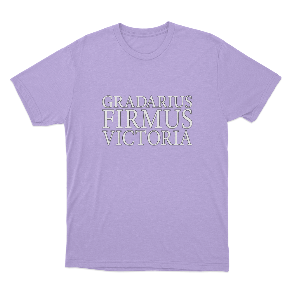 Gradarius Firmus Victoria Unisex T Shirt Purple Gradarius Firmus Victoria Unisex T Shirt Purple