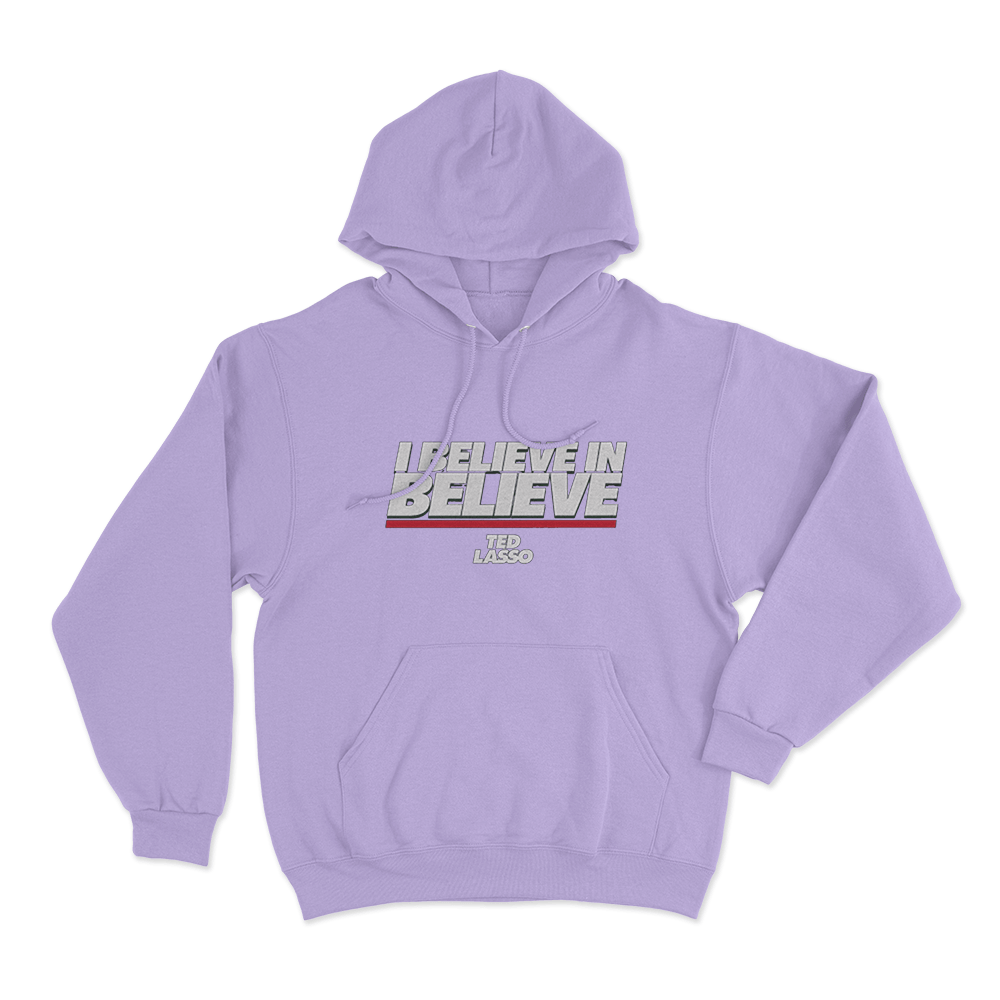 I Believe In Believe Unisex Hoodie Purple I Believe In Believe Unisex Hoodie Purple
