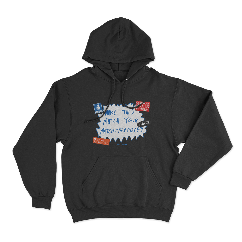 Make This Match Your Match-Terpiece Unisex Hoodie Black Make This Match Your Match Terpiece Unisex Hoodie Black