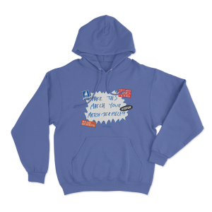 Make This Match Your Match Terpiece Unisex Hoodie Blue