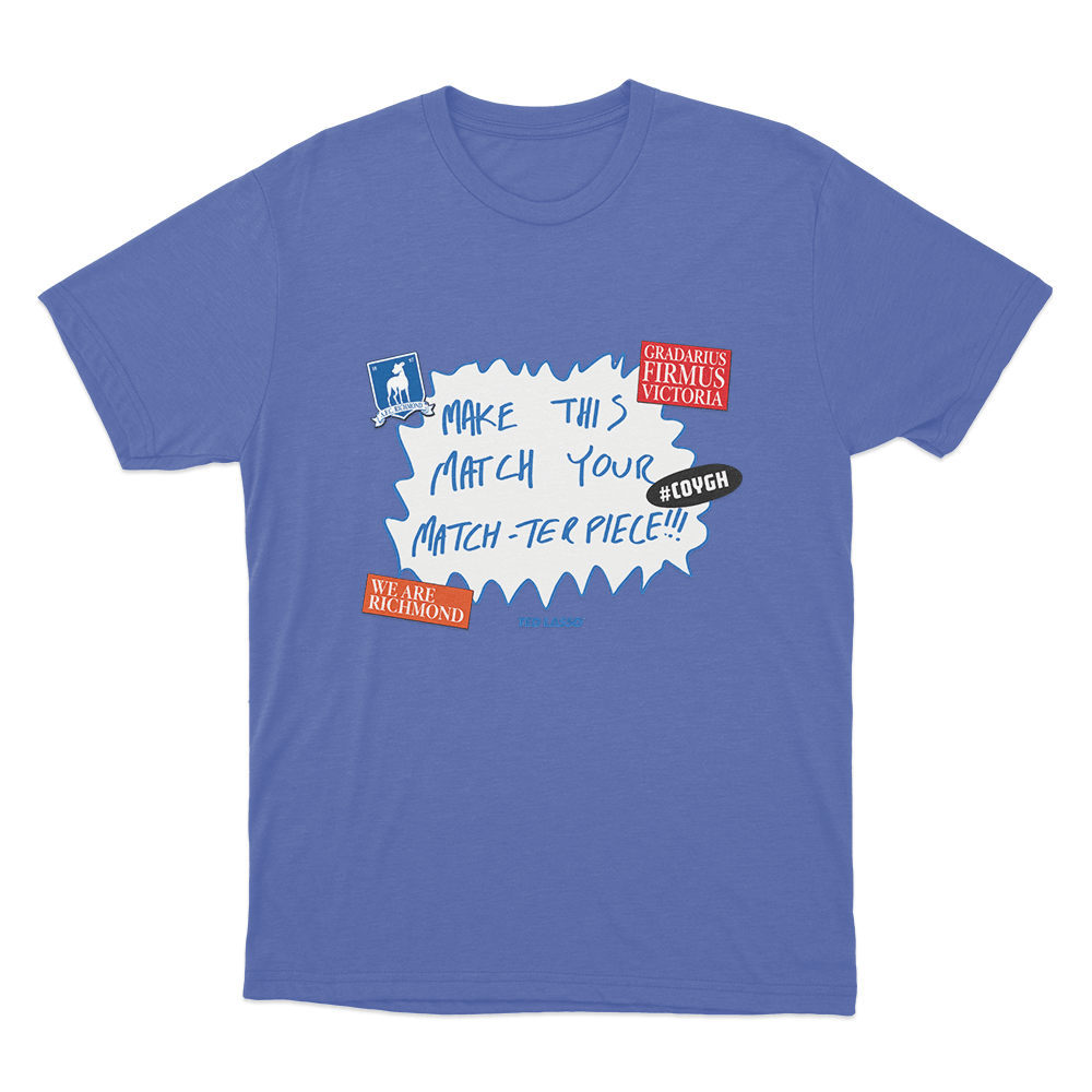 Make This Match Your Match-Terpiece Unisex T Shirt Blue Make This Match Your Match Terpiece Unisex T Shirt Blue