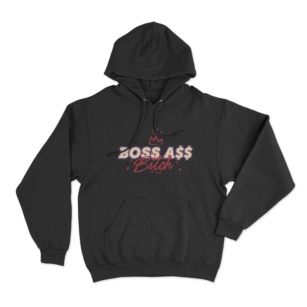 Ted Lasso Boss A$$ Unisex Hoodie Black Ted Lasso Boss A Unisex Hoodie Black
