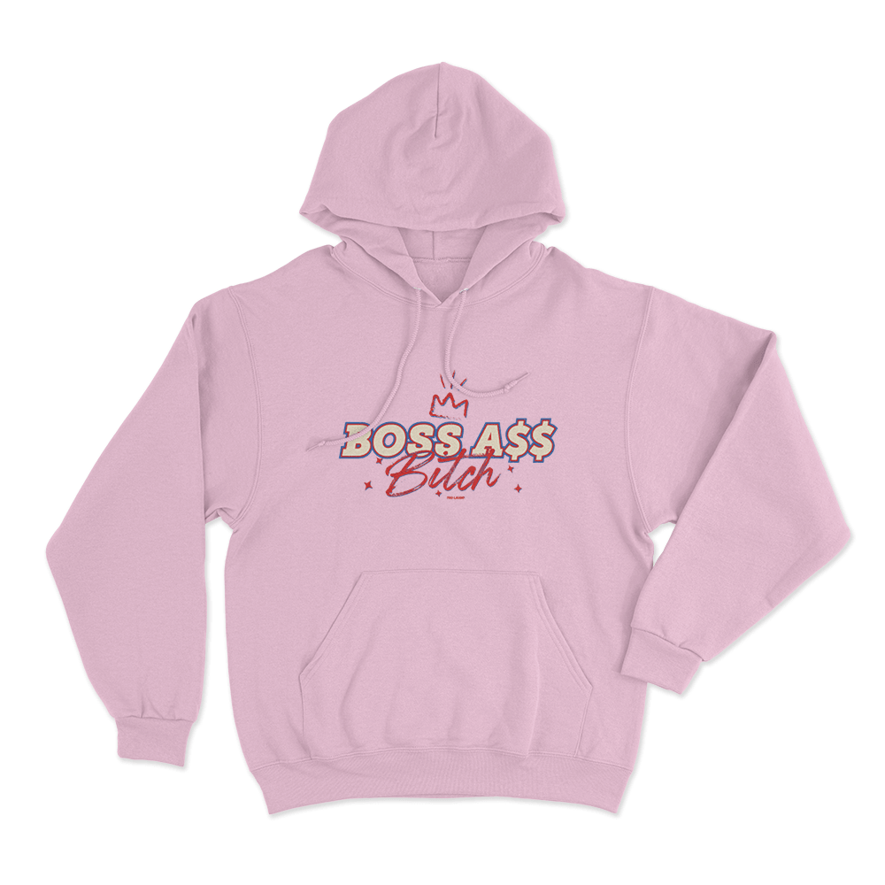 Ted Lasso Boss A$$ Unisex Hoodie Pink Ted Lasso Boss A Unisex Hoodie Pink