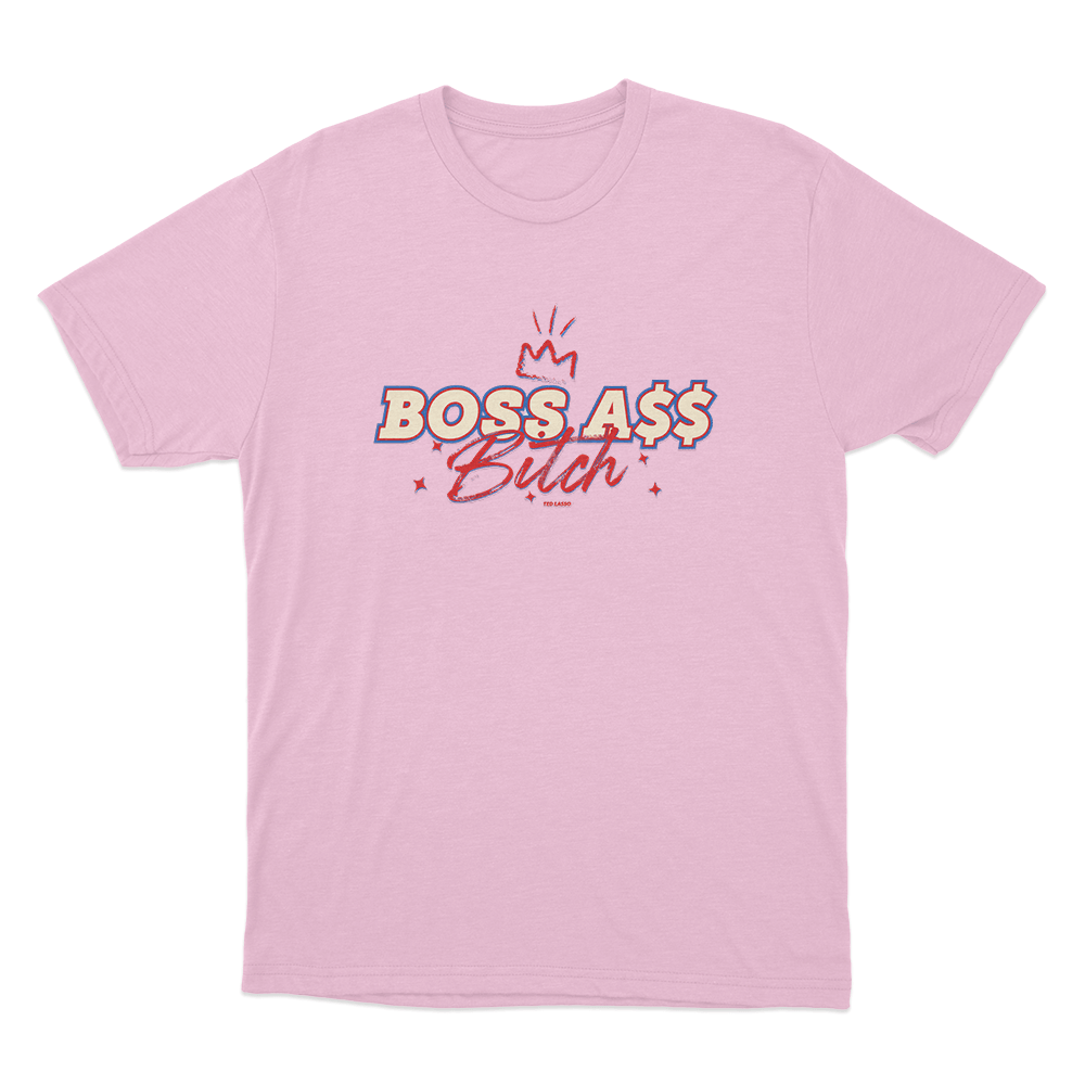 Ted Lasso Boss A$$ Unisex T Shirt Pink Ted Lasso Boss A Unisex T Shirt Pink