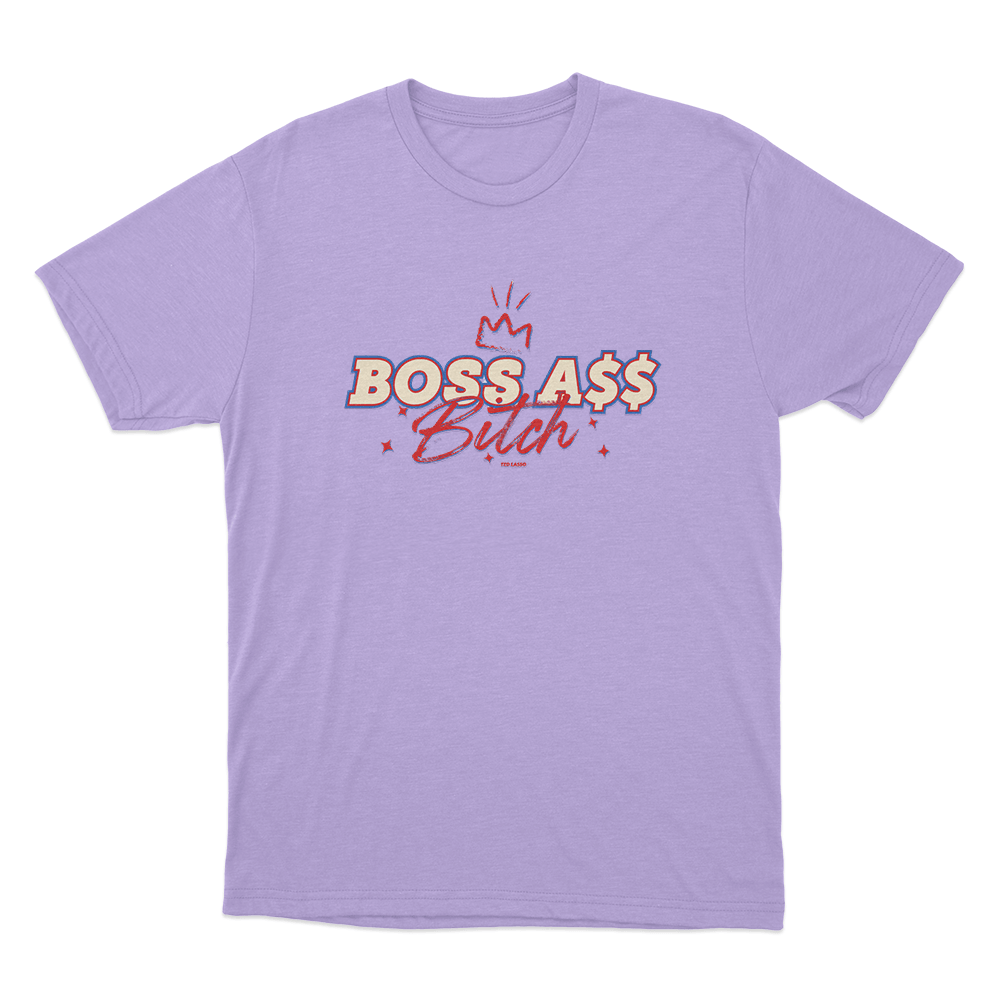 Ted Lasso Boss A$$ Unisex T Shirt Purple Ted Lasso Boss A Unisex T Shirt Purple