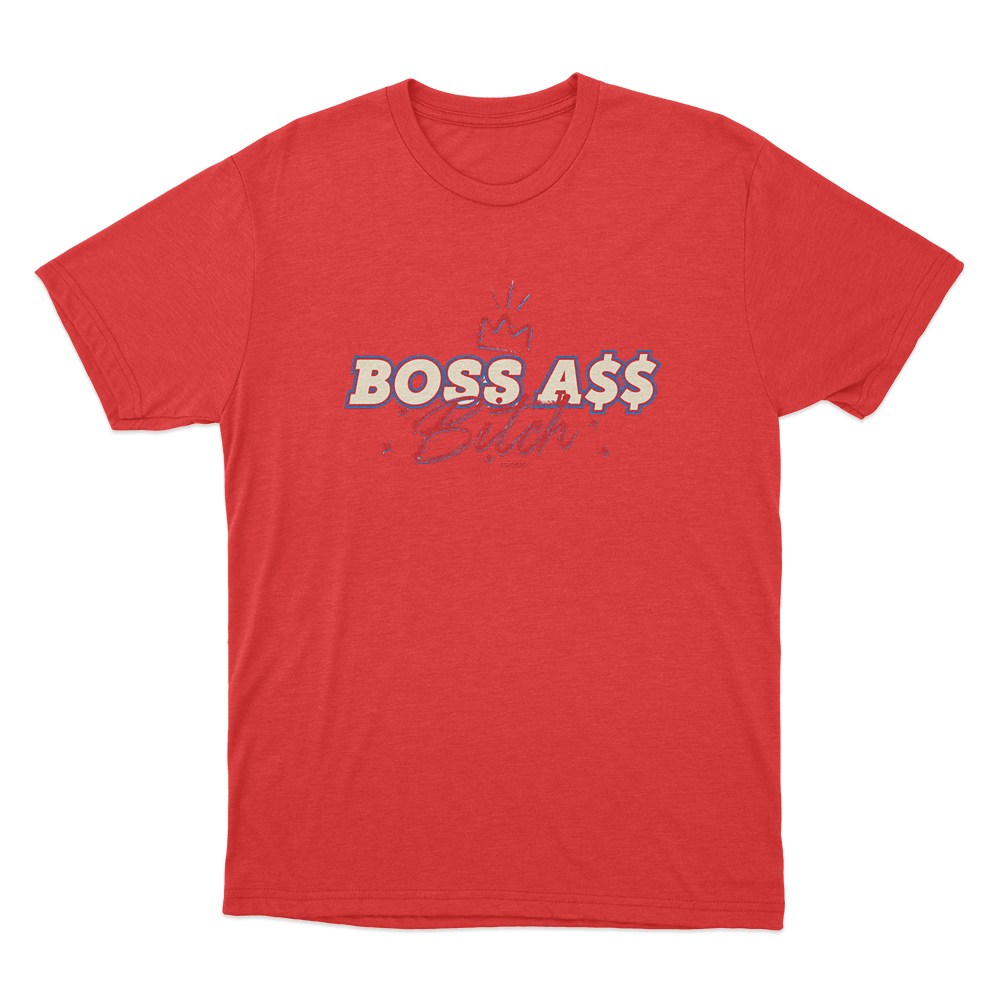 Ted Lasso Boss A$$ Unisex T Shirt Red Ted Lasso Boss A Unisex T Shirt Red