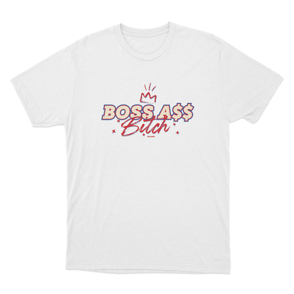 Ted Lasso Boss A$$ Unisex T Shirt White Ted Lasso Boss A Unisex T Shirt White