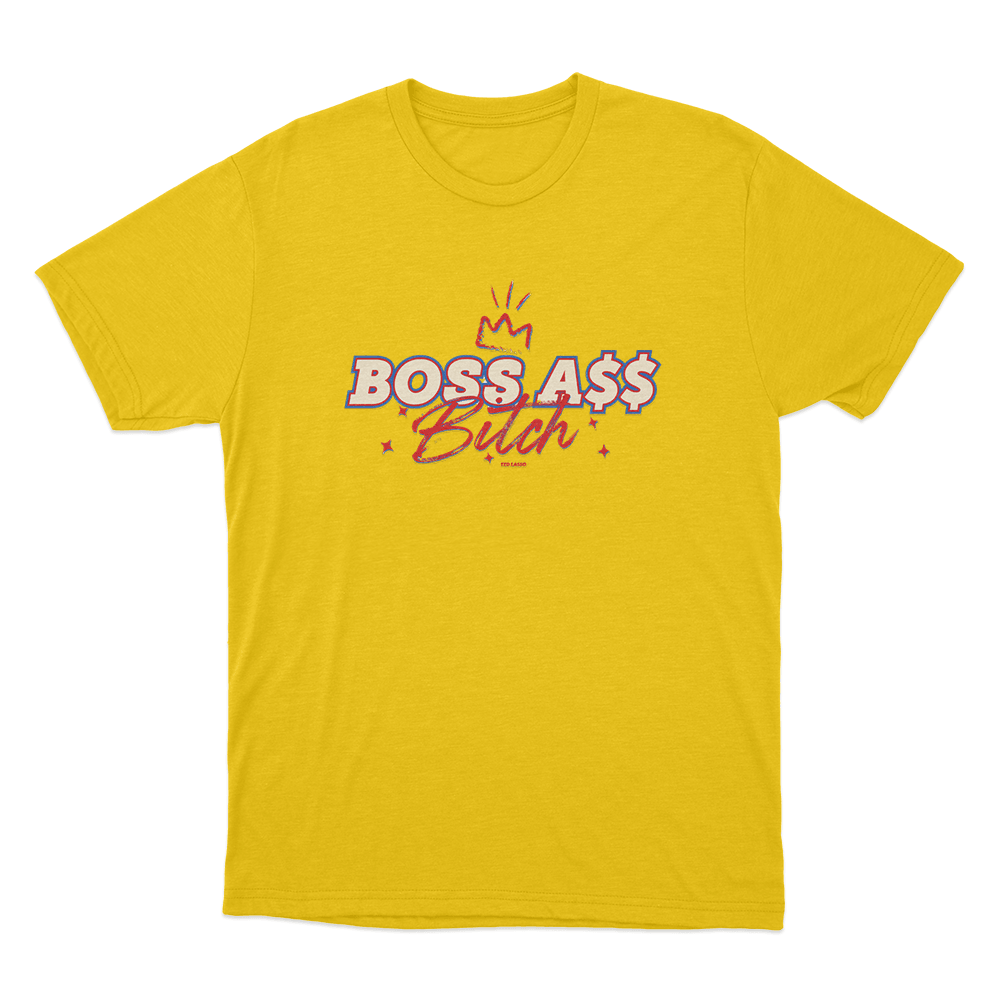 Ted Lasso Boss A$$ Unisex T Shirt Yellow Ted Lasso Boss A Unisex T Shirt Yellow