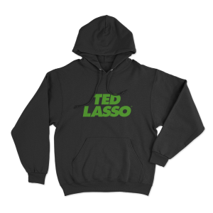 Ted Lasso Logo Unisex Hoodie Black