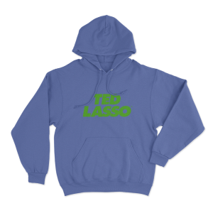 Ted Lasso Logo Unisex Hoodie Blue