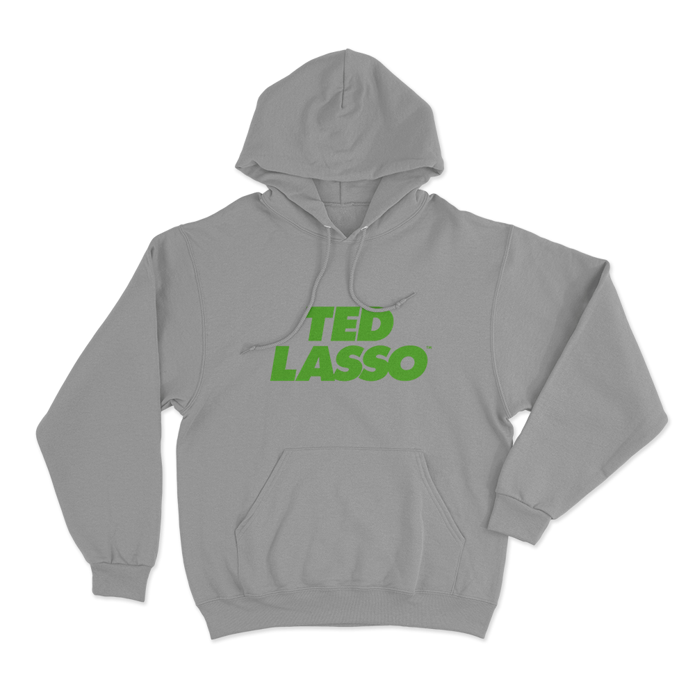 Ted Lasso Logo Unisex Hoodie Grey Ted Lasso Logo Unisex Hoodie Grey