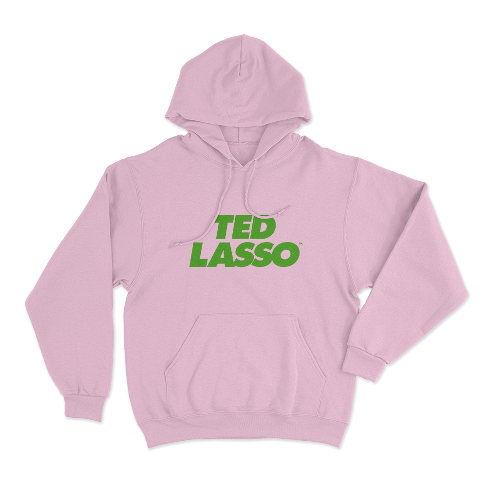 Ted Lasso Logo Unisex Hoodie Pink Ted Lasso Logo Unisex Hoodie Pink