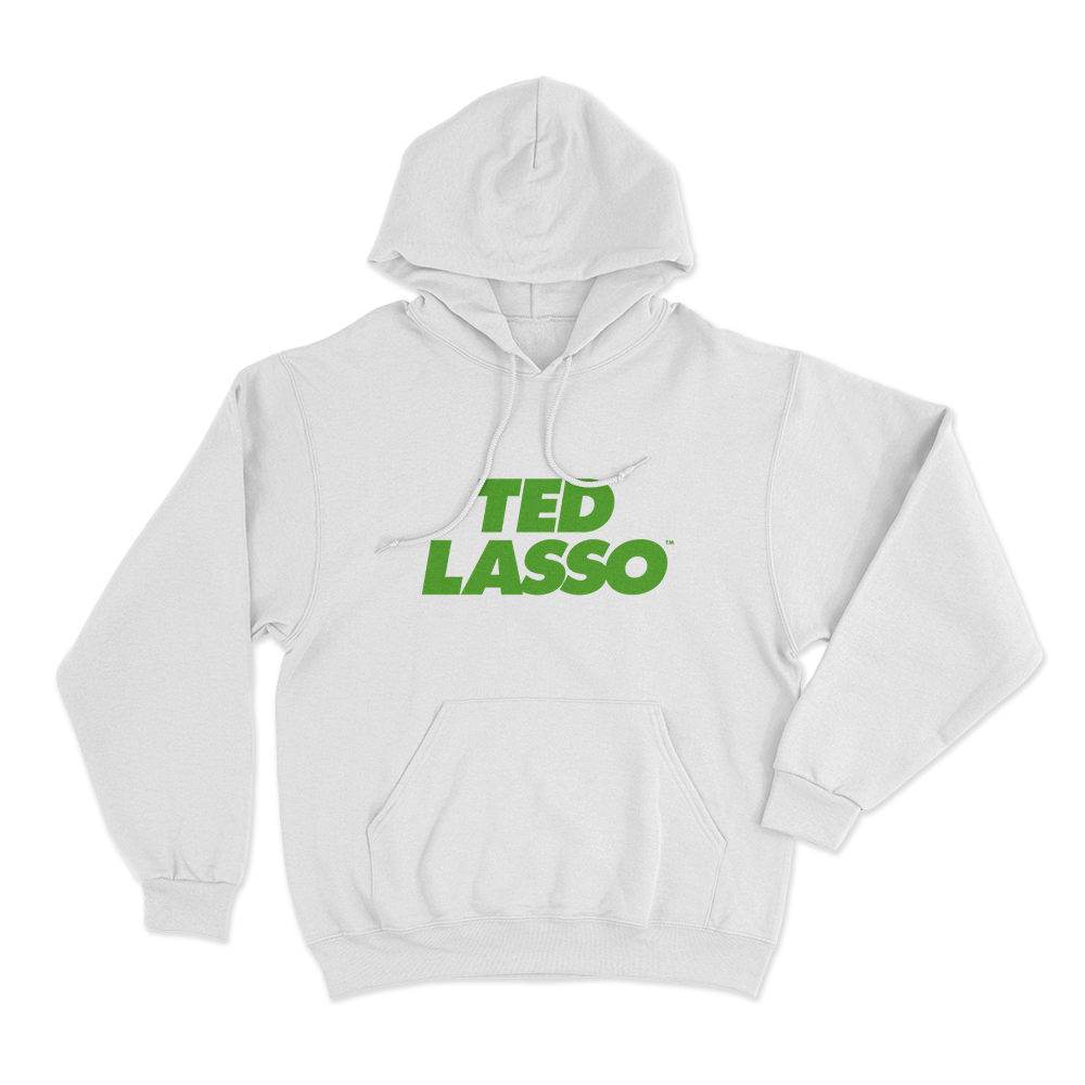 Ted Lasso Logo Unisex Hoodie White Ted Lasso Logo Unisex Hoodie White