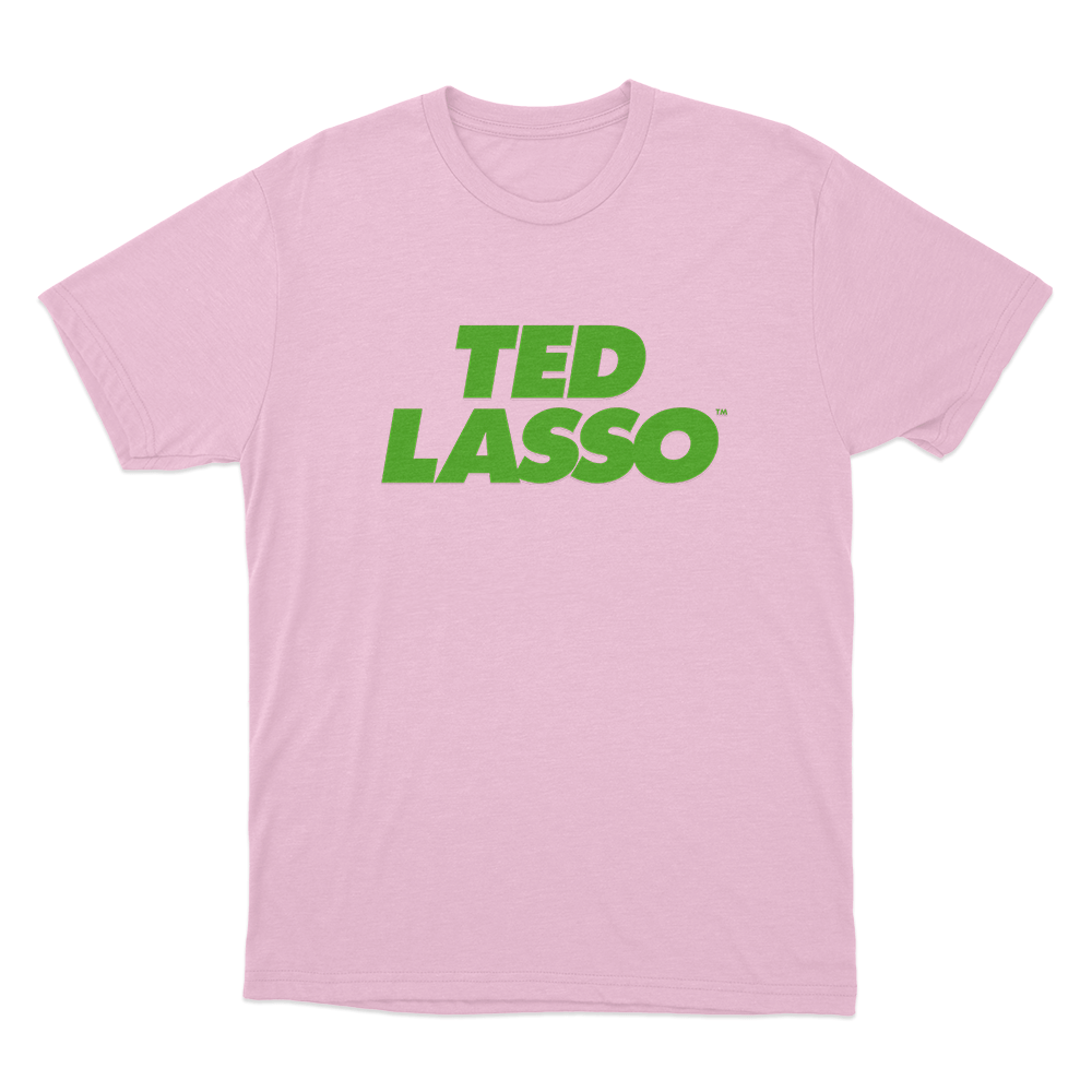 Ted Lasso Logo Unisex T Shirt Pink Ted Lasso Logo Unisex T Shirt Pink