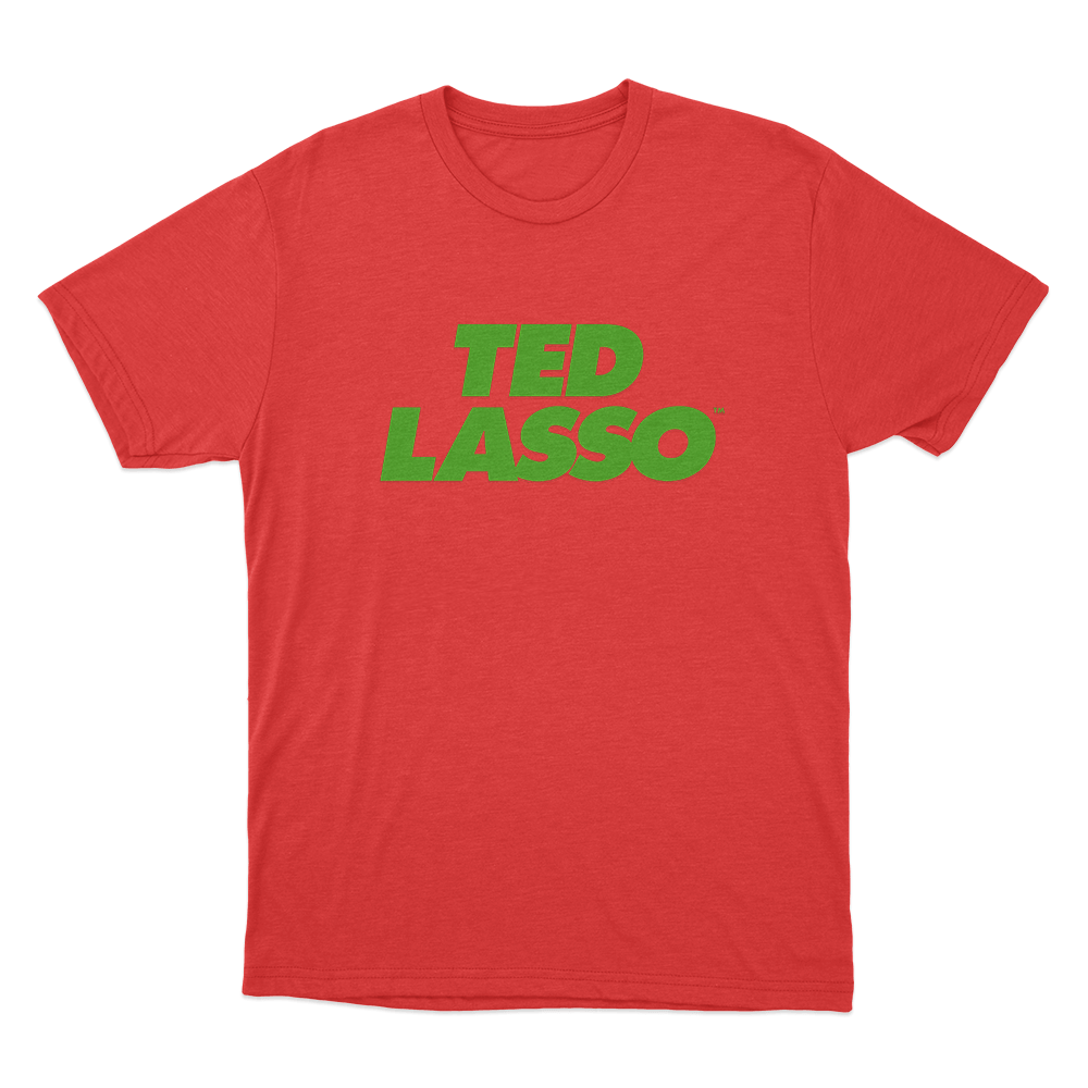 Ted Lasso Logo Unisex T Shirt Red Ted Lasso Logo Unisex T Shirt Red