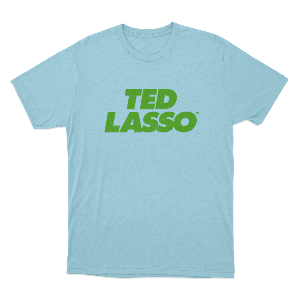 Ted Lasso Logo Unisex T Shirt Sky Blue Ted Lasso Logo Unisex T Shirt Sky Blue