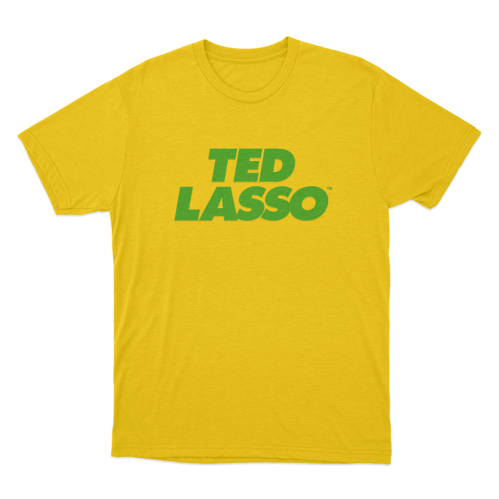 Ted Lasso Logo Unisex T Shirt Yellow Ted Lasso Logo Unisex T Shirt Yellow