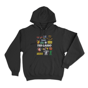 Ted Lasso Mashup Unisex Hoodie Black