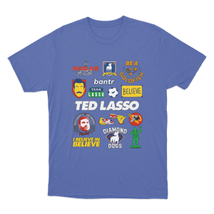 Ted Lasso Mashup Unisex T Shirt Blue