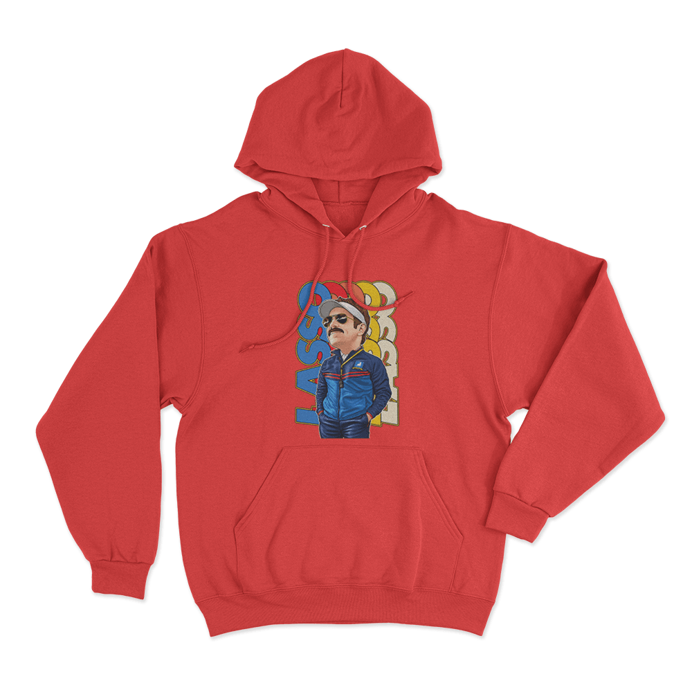 Ted Lasso Unisex Hoodie Red Ted Lasso Unisex Hoodie Red